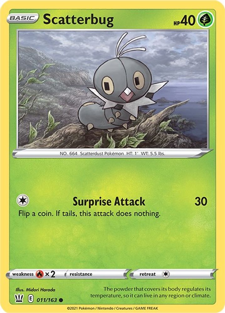 Scatterbug (011/163) [Sword & Shield: Battle Styles]