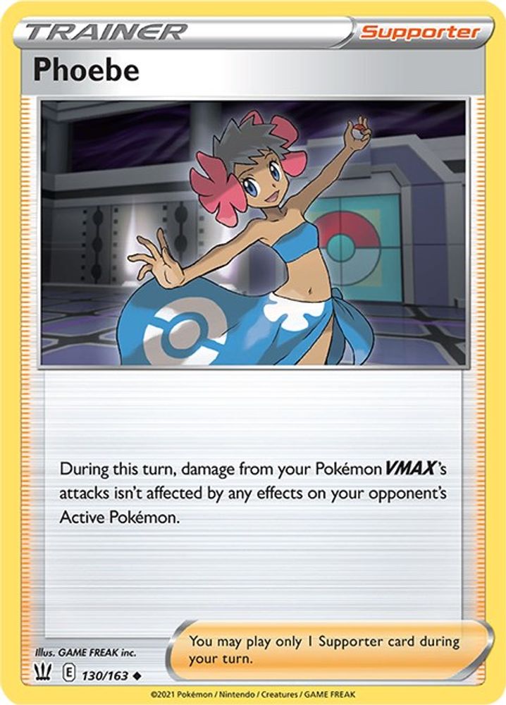 Phoebe (130/163) [Sword & Shield: Battle Styles]