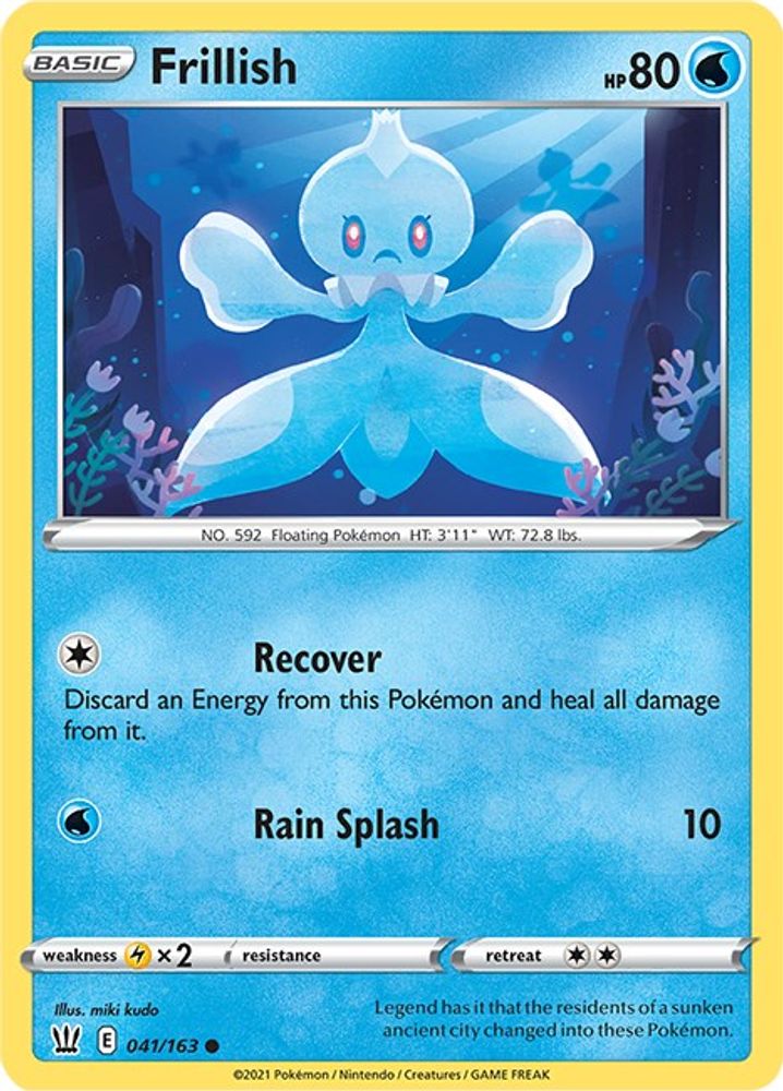 Frillish (041/163) [Sword & Shield: Battle Styles]