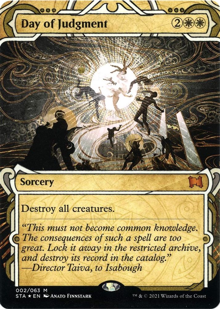 Day of Judgment (Foil Etched) [Strixhaven: School of Mages Mystical Archive]