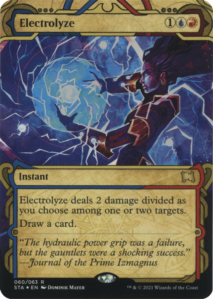 Electrolyze (Foil Etched) [Strixhaven: School of Mages Mystical Archive]