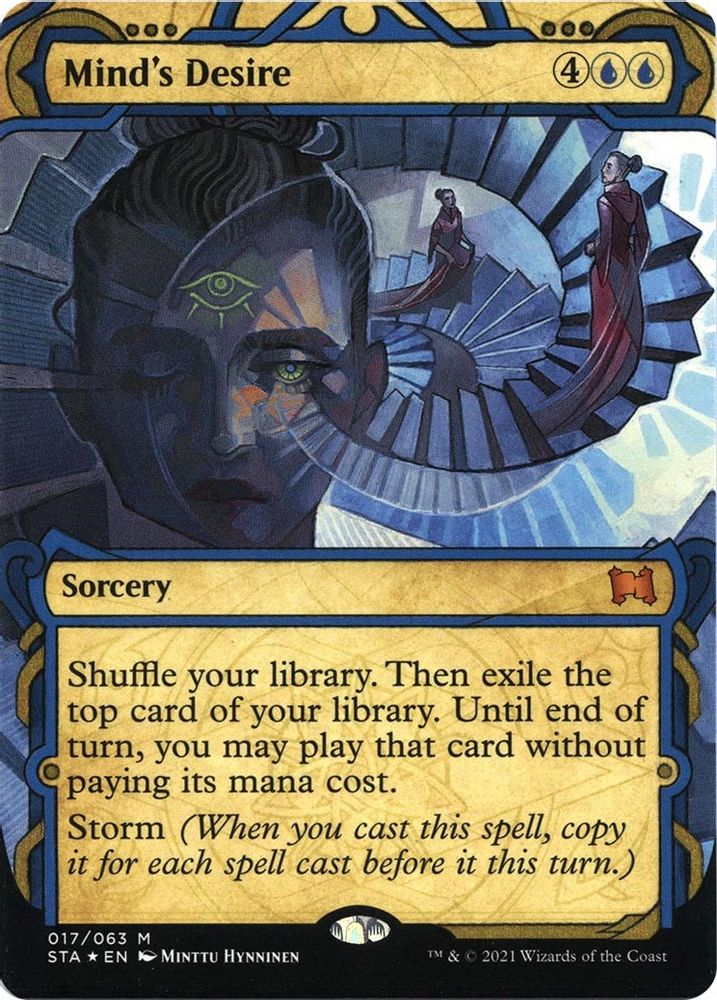 Mind's Desire (Foil Etched) [Strixhaven: School of Mages Mystical Archive]
