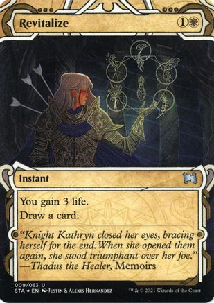 Revitalize (Foil Etched) [Strixhaven: School of Mages Mystical Archive]