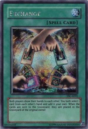 Exchange [TSC-E001] Prismatic Secret Rare