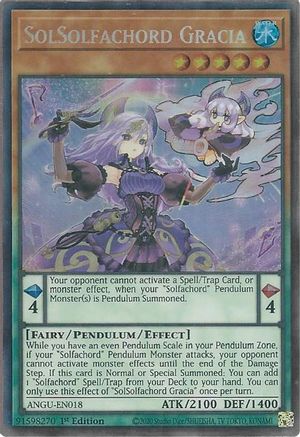 SolSolfachord Gracia (Collector's Rare) [ANGU-EN018] Collector's Rare