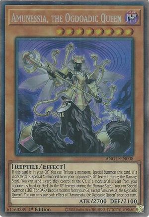 Amunessia, the Ogdoadic Queen (Collector's Rare) [ANGU-EN008] Collector's Rare