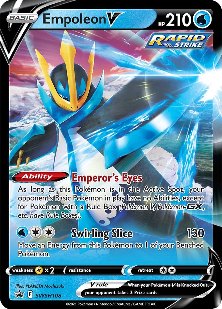 Empoleon V (SWSH108) [Sword & Shield: Black Star Promos]