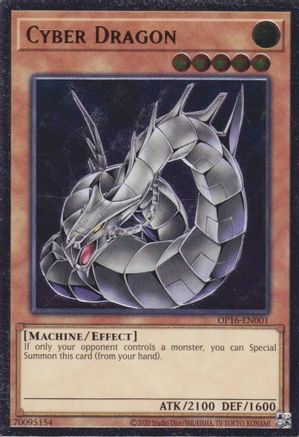 Cyber Dragon [OP16-EN001] Ultimate Rare