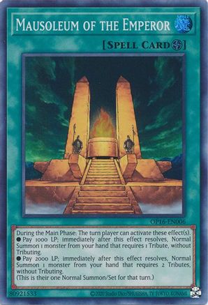 Mausoleum of the Emperor [OP16-EN006] Super Rare