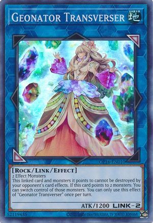 Geonator Transverser [OP16-EN010] Super Rare