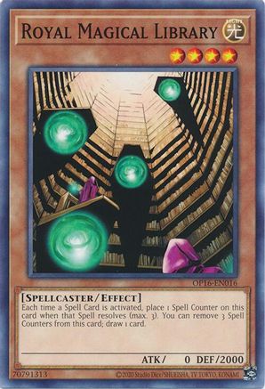 Royal Magical Library [OP16-EN016] Common