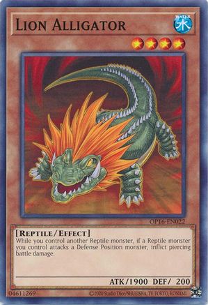 Lion Alligator [OP16-EN022] Common