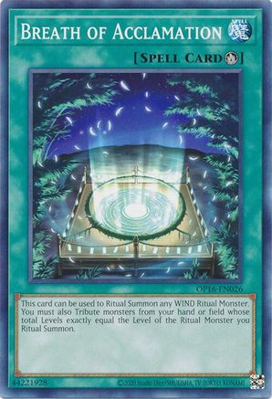 Breath of Acclamation [OP16-EN026] Common