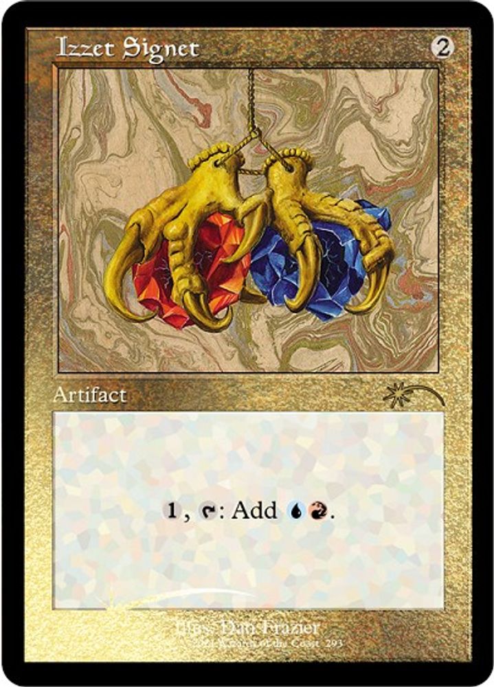 Izzet Signet (Retro) (Foil Etched) [Secret Lair Drop Series]