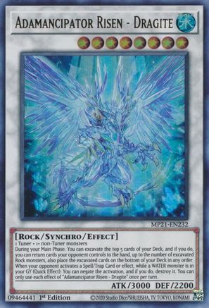 Adamancipator Risen - Dragite [MP21-EN232] Ultra Rare
