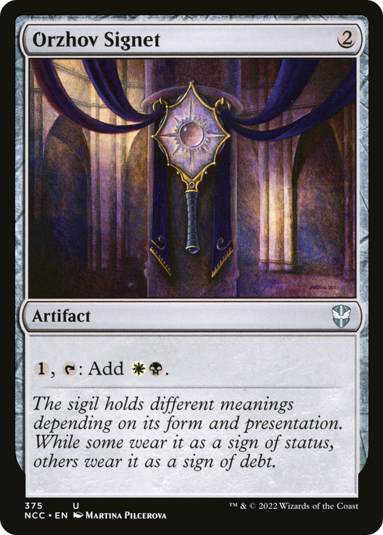 Orzhov Signet [Streets of New Capenna Commander]