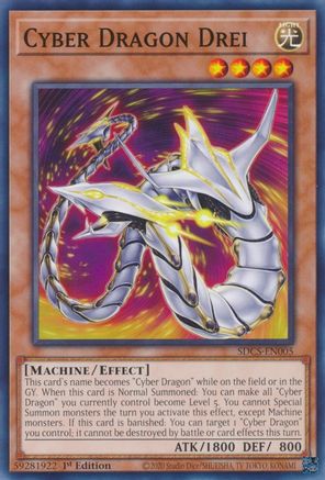 Cyber Dragon Drei [SDCS-EN005] Common