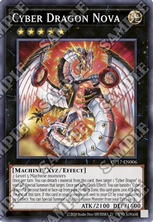 Cyber Dragon Nova [OP17-EN006] Super Rare