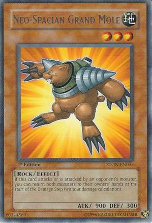Neo-Spacian Grand Mole [STON-EN005] Rare