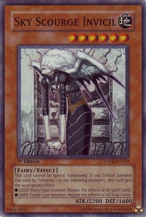 Sky Scourge Invicil [FOTB-EN023] Super Rare