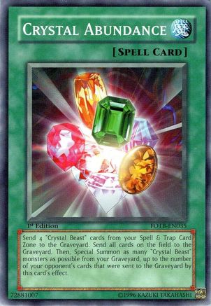 Crystal Abundance [FOTB-EN035] Common