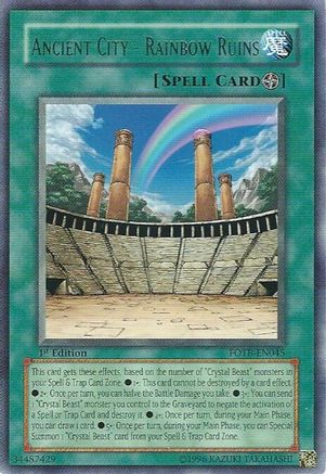 Ancient City - Rainbow Ruins [FOTB-EN045] Rare