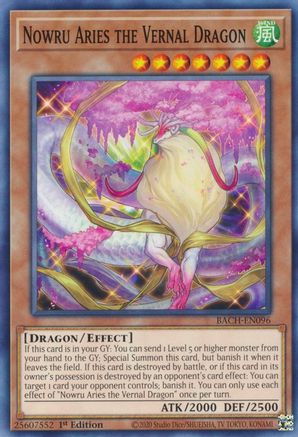 Nowru Aries the Vernal Dragon [BACH-EN096] Common