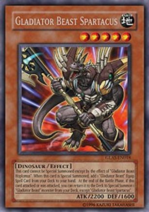Gladiator Beast Spartacus [GLAS-EN018] Rare