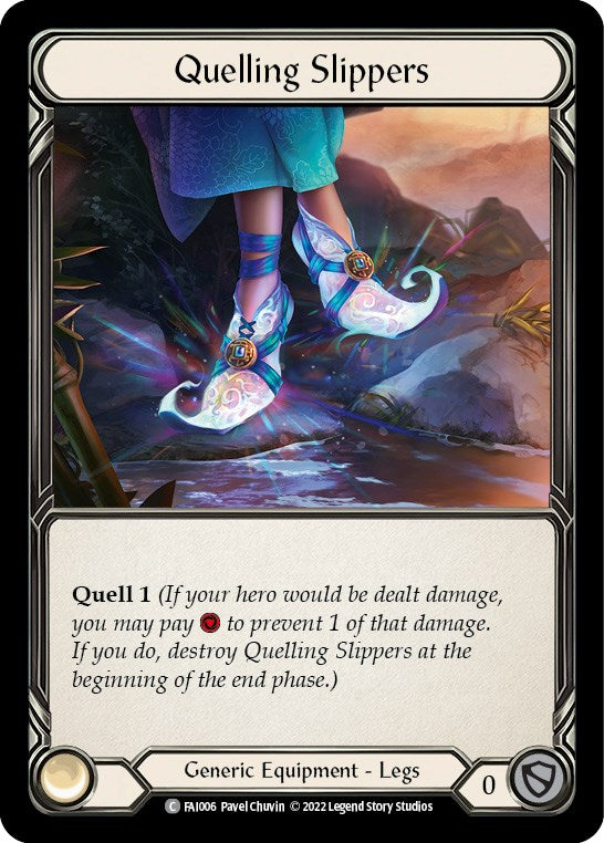 Quelling Slippers [FAI006] (Uprising Fai Blitz Deck)