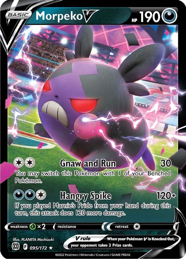 Morpeko V (095/172) [Sword & Shield: Brilliant Stars]
