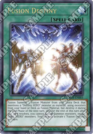 Fusion Destiny [OP18-EN003] Ultimate Rare