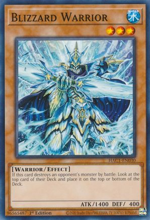 Blizzard Warrior [HAC1-EN030] Common
