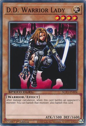 D.D. Warrior Lady [SGX1-ENE04] Common