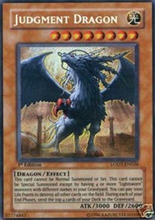 Judgment Dragon [LODT-EN026] Secret Rare