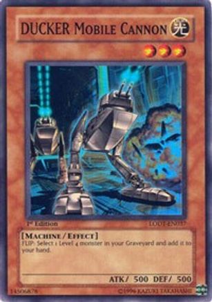 Ducker Mobile Cannon [LODT-EN037] Super Rare