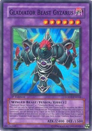 Gladiator Beast Gyzarus [LODT-EN044] Super Rare