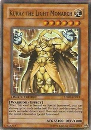 Kuraz the Light Monarch [LODT-ENSE1] Super Rare