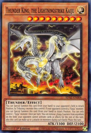 Thunder King, the Lightningstrike Kaiju [SDAZ-EN008] Common