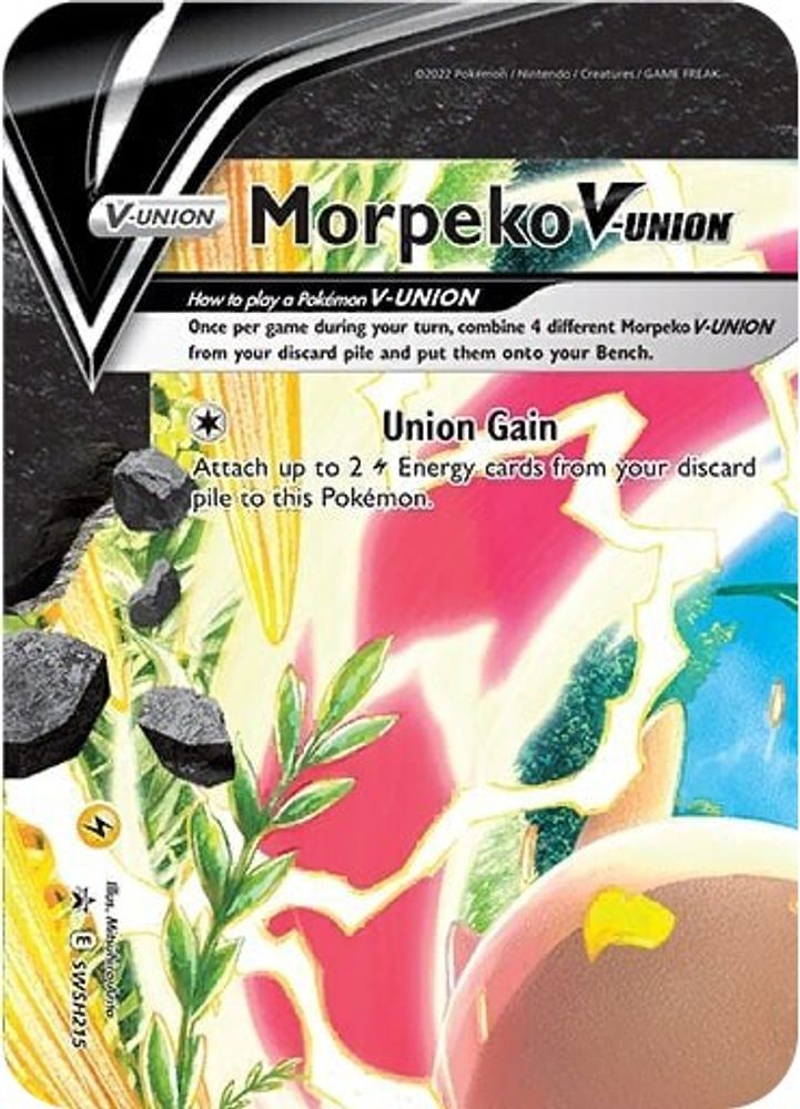 Morpeko V-UNION (SWSH215) [Sword & Shield: Black Star Promos]