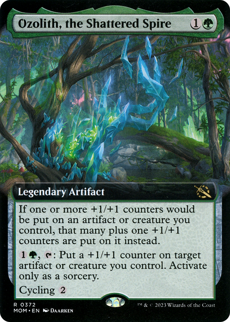 Ozolith, the Shattered Spire (Extended Art) [March of the Machine]