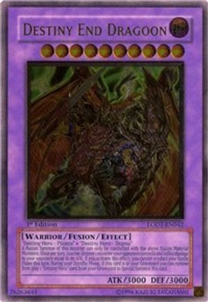 Destiny End Dragoon [LODT-EN042] Ultimate Rare