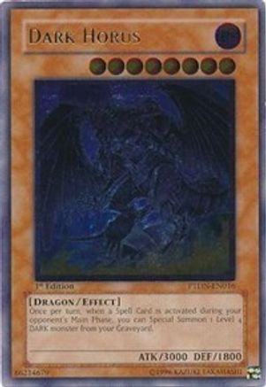 Dark Horus [PTDN-EN016] Ultimate Rare
