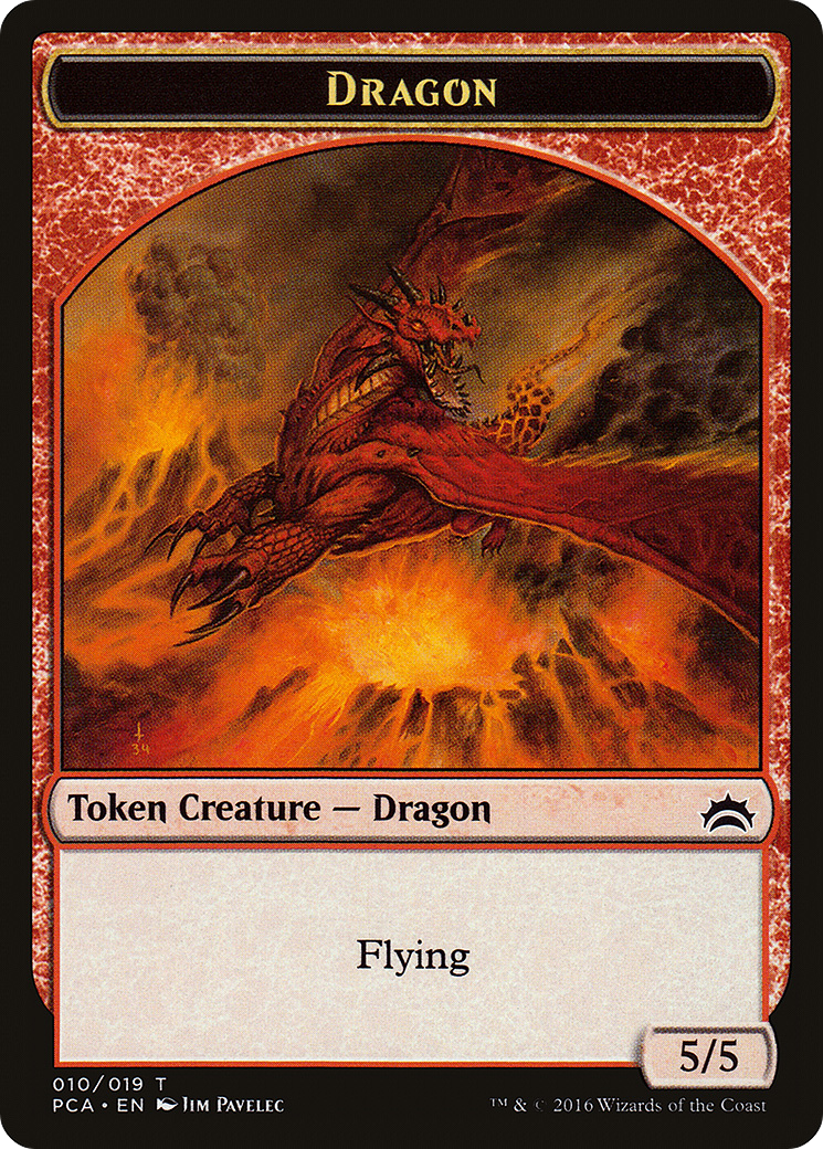 Dragon Token [Planechase Anthology Tokens]