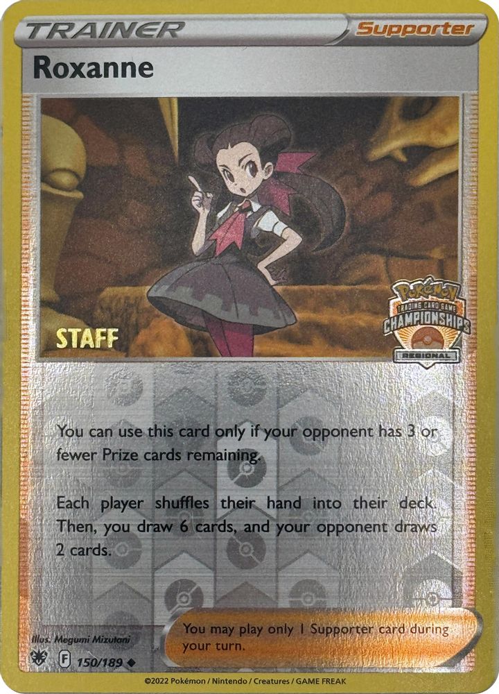 Roxanne (150/189) (Regional Championships) (Staff) [Sword & Shield: Astral Radiance]