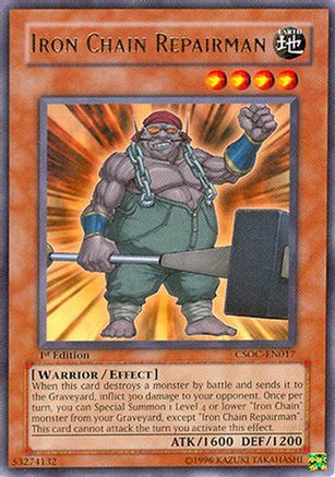 Iron Chain Repairman [CSOC-EN017] Rare