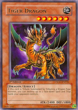 Tiger Dragon [CSOC-EN036] Rare