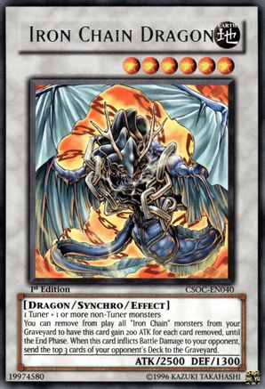 Iron Chain Dragon [CSOC-EN040] Rare