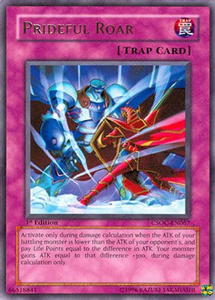 Prideful Roar [CSOC-EN067] Rare