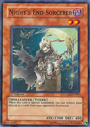 Night's End Sorcerer [CSOC-EN087] Super Rare