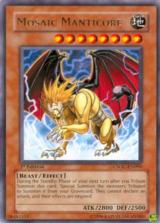 Mosaic Manticore [CSOC-EN094] Rare